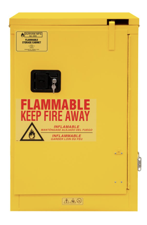 Flammable Storage, 12 Gallon, Self Close, 1 EA #1012S-50 - Image 4